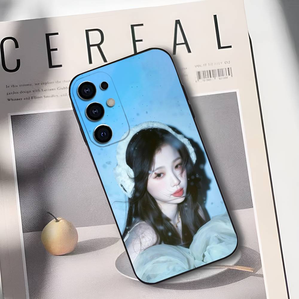 E-Esther Yu Shuxin Phone Case For Samsung S25,S24,S21,S22,S23,S30,Ultra,S20,Plus,Fe,Lite,Soft Black Cover