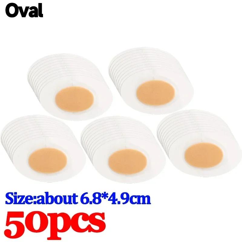 100pcs Gel Heel Protector Foot Patches Adhesive Blister Pad Heel Liner Shoes Stickers Pain Relief Plaster Foot Care Cushion Grip