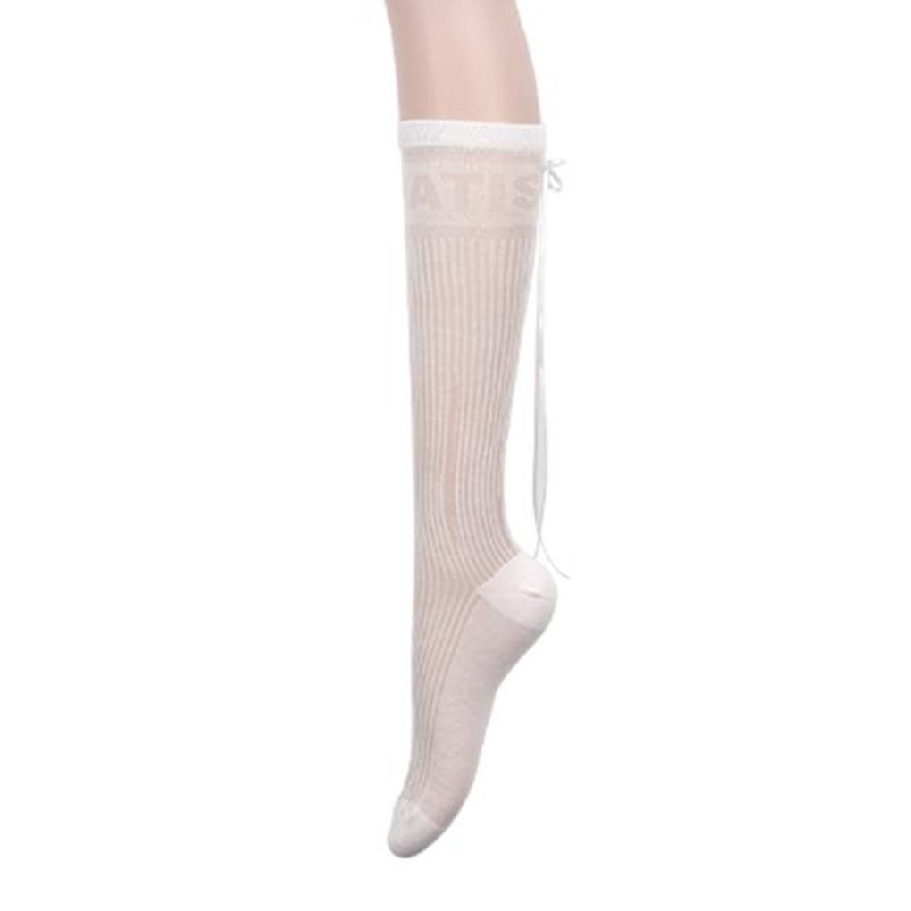 

Squaz Women s Socks Knee Socks Ribbon Decorated Long Socks SAIT005