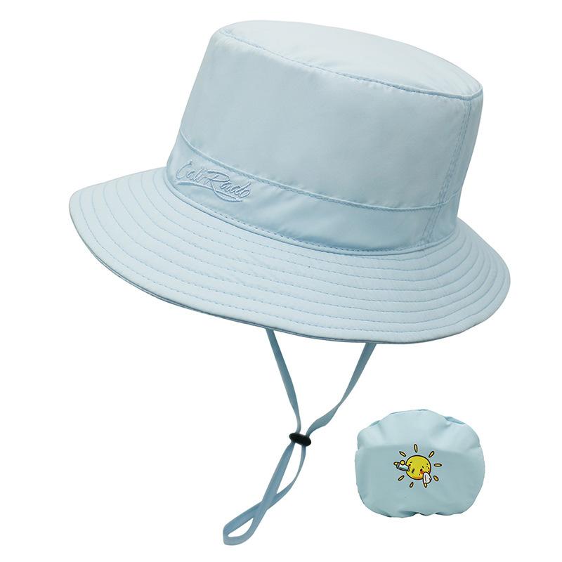Kid's Sun Hat Children's Sun Hat Foldable Quick-drying Basin Hat 24 Spring and Summer Baby Hat