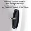 Car Door Latch - 9.4x7cm 4pcs Silicone Cover, Adhesive Lock Protector | God Qualityy
