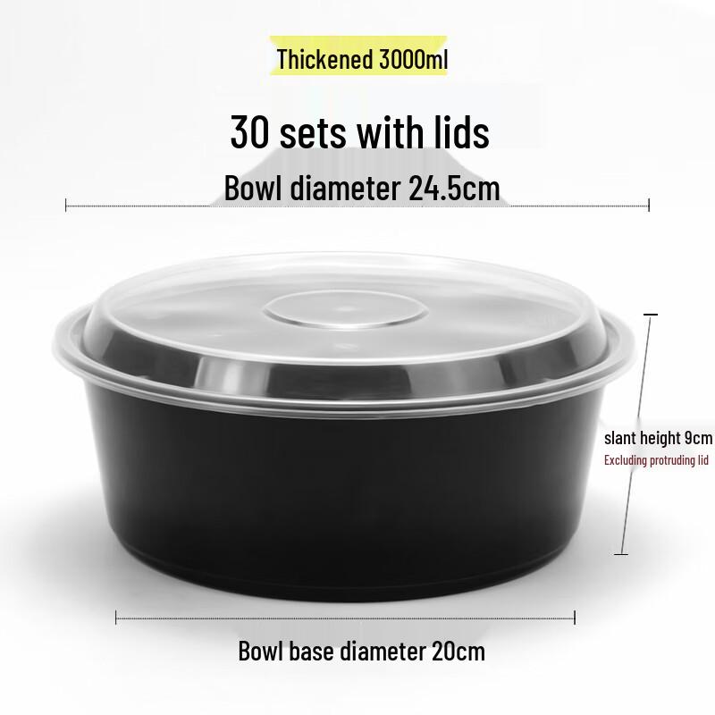 

MOLUONA Disposable Food Container Set