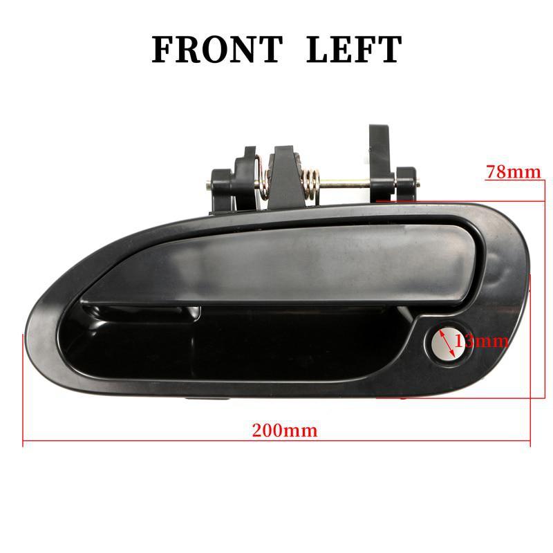 1 Pcs for Honda ACCORD Type R CH11998-2002 CF9 CG5 CG1 Dark Green Outside Door Handle Decoration Car External Door Handle Part