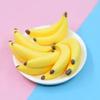 5Pcs Banana Toys Dollhouse Miniature Food Play Ornament Scene Decoration Model