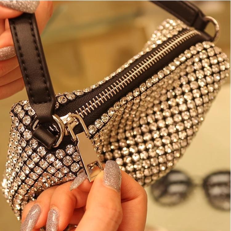 Сумка с блестящими бриллиантами — фото 20