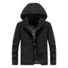 Men's Spring New Casual Large-size Men's Jacket Men's Hat-off Jacket