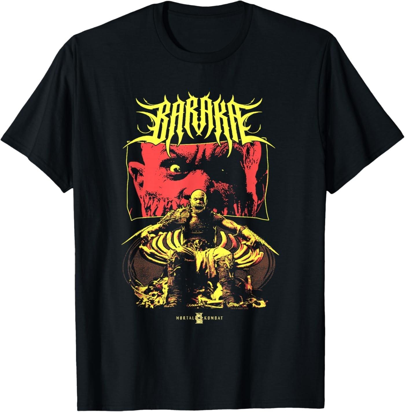 

Movie Baraka Heavy Metal Collage Video Game T-Shirt S разноцветный