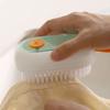 Soap Dispensing Scrub Brush Press Type Automatic Soap Dispensing Multifunction Shoes Cleaning Brush for Home Bathroom