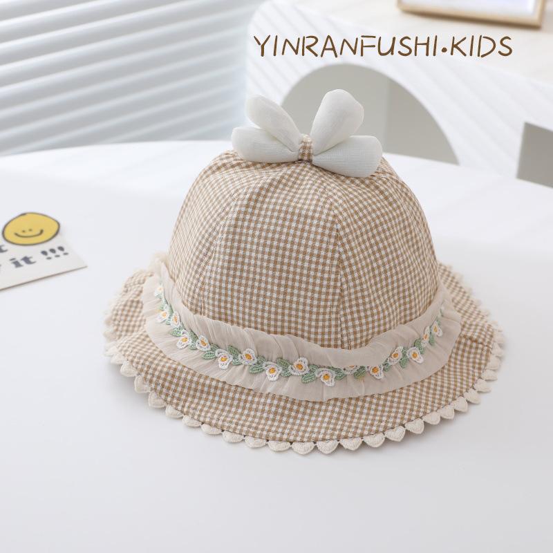 Baby Hat Spring and Autumn Cute Baby Girl Sun Hat Newborn Baby Toddler Spring Fisherman Hat Trend