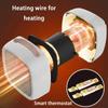 Home mini multifunctional air heater, silent powerful small square heater, fast heating fan, office desktop electric heater.
