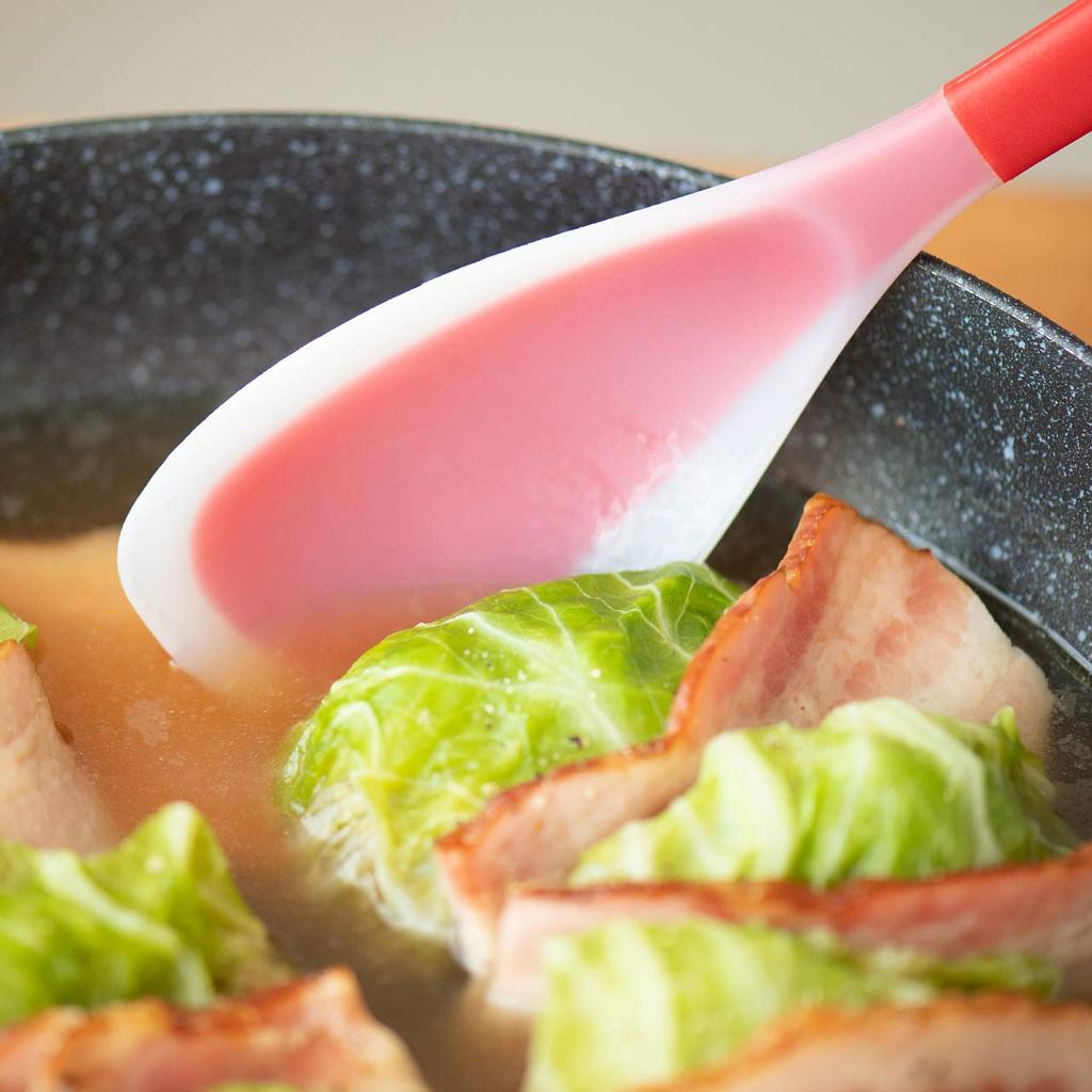 ALKALMAZÁSI TERMÉK szilikon főzőkanál BK ez az egy mosogatógépben mosható Univerzális keverve sütés, kanalazás, keverés, tálalás,