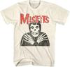 Misfits Maglietta Grafica in Cotone Uomo Teschio Punk Rock Band Tee Y2K Grunge S-4XL