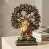 Global Grabbers Buddha Statue Showpiece Idol Home Decor Decoration Items for Living