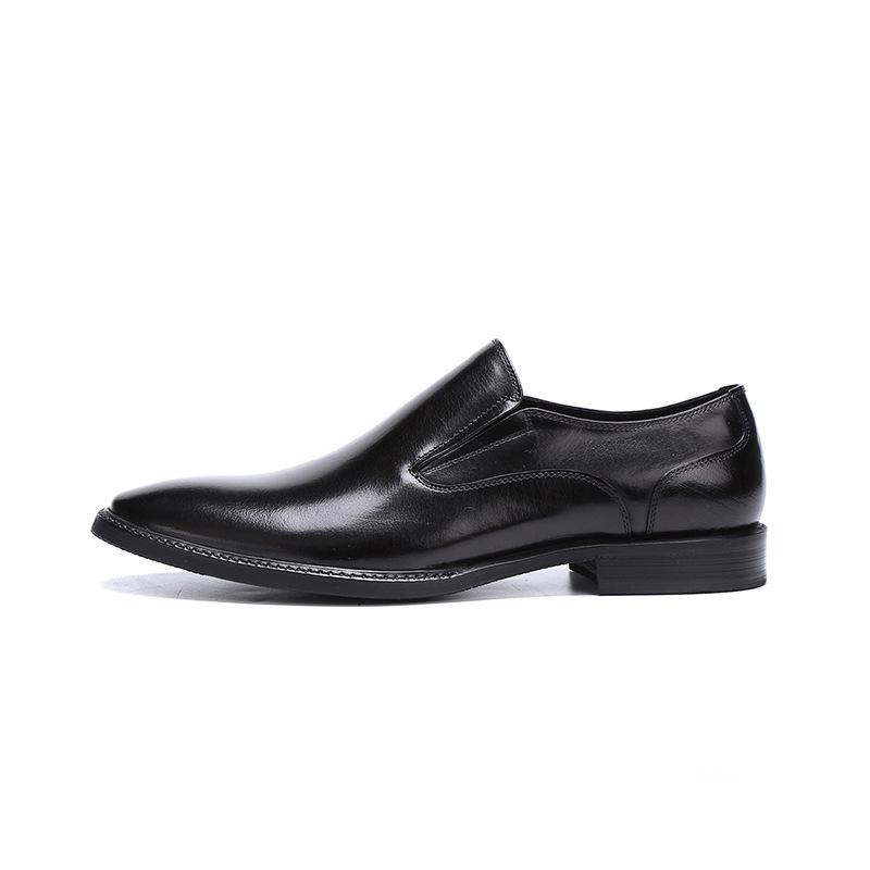 Men's Spring Leather Dress Shoes - Business & Formal British Style