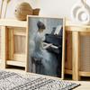 Poster Posters Paintings Woman Piano