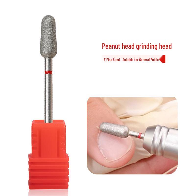 Diamond Grinding Head for Nail Art: Polishing & Cuticle Removal Tool