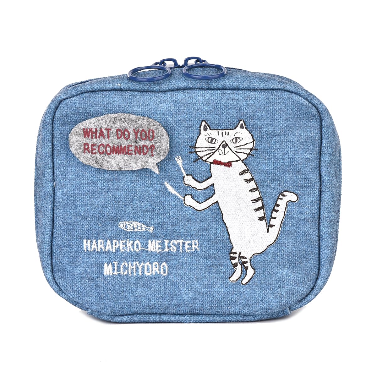 [Kusuguru Japan] Hungry Michoro Cosmetic Pouch BL