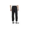 Nike Logo Print Drawstring Elastic Waist Joggers Men Bottoms Black FB1834-010