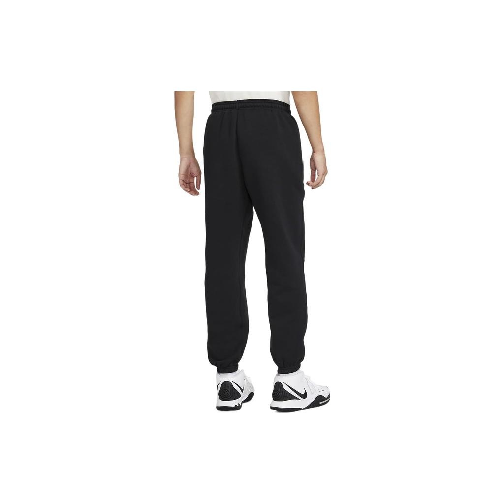 Nike Logo Print Drawstring Elastic Waist Joggers Men Bottoms Black FB1834-010