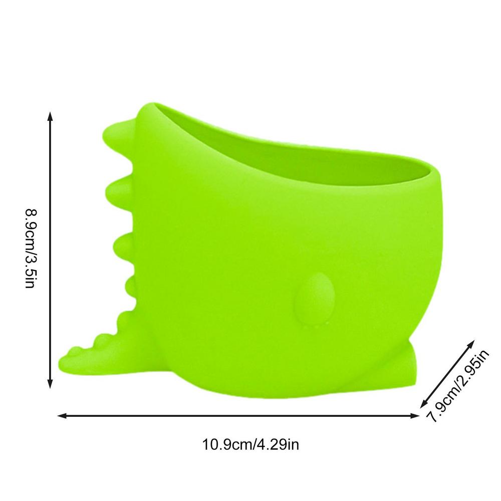 

Cute Dinosaur Tail Silicone Molds Mini Flower Pot DIY Cement Concrete Plaster Candle Jar Succulent Planter Handmade Garden Decor зелений