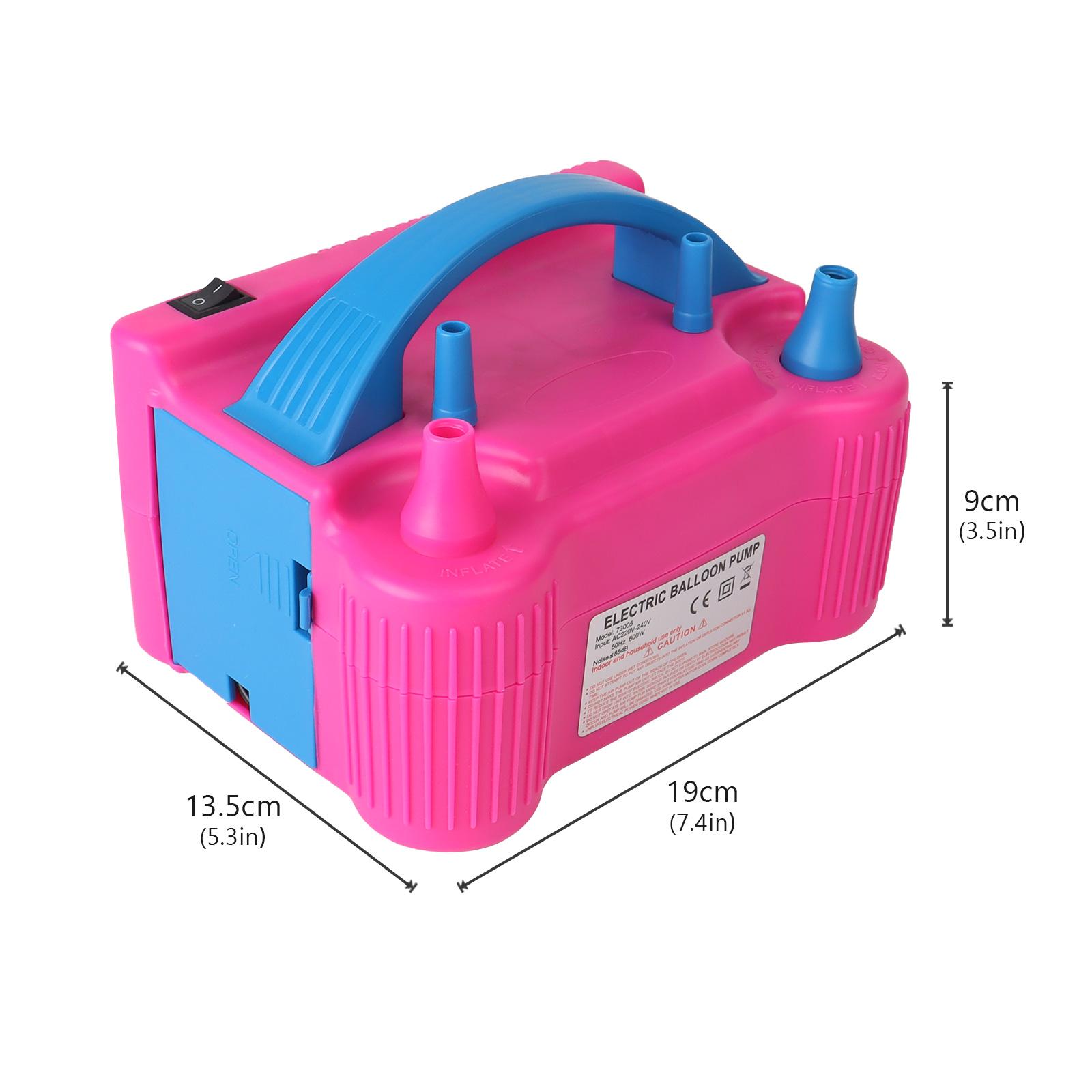 1 шт. воздушный насос 220 В электрический высокой мощности с двумя соплами воздуходувный — фото 3