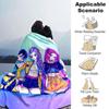 1pc Hunter X (17) Blanket Soft Warm Throw for Home, Office, Travel All Season Cozy Bedding Gift, Office Cozy AccessoryB1