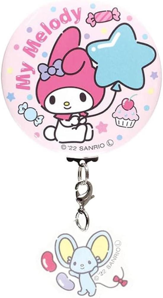 Tees Factory Sanrio My Melody Can Badge with Charm SR-5542616MM