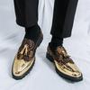 Fashion Brand Business Tassel Loafers Shoes Slip On Casual Thick Bottom Artificial Leather Party Shoes High Quality Mans Fashion Shoes