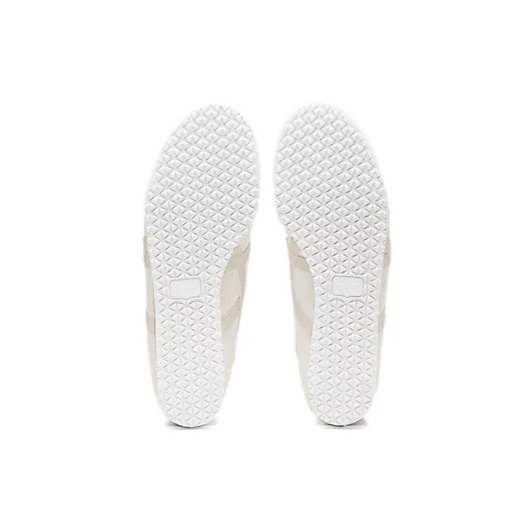 ONITSUKA TIGER Mexico 66 Paraty Comfortable Retro Fabric Durable Lightweight Low-Top Casual Running Shoes Unisex Sneaker White Yellow 1183A437-104