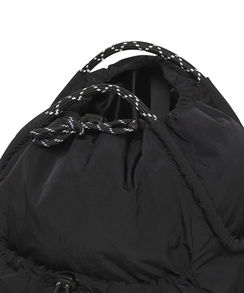 Bibissieoseu Loop Draw Backpack Black