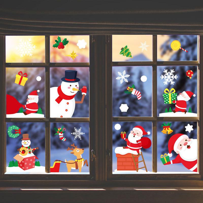 Christmas Windows 2022 Buy 2022 Merry Christmas Window Stickers Christmas Decorations For Home  Wall Glass Stickers New Year Home Decals Decor Natal No At Affordable  Prices — Free Shipping, Real Reviews With Photos — Joom