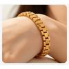 European and American Retro Hip-hop Strap Bracelet Personalized Trend Men and Women Thick Chain