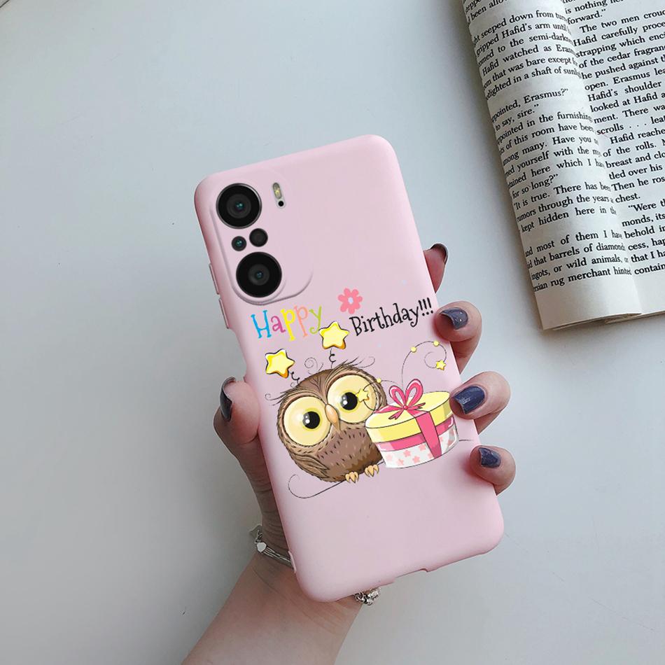 For Xiaomi POCO F3 Case Soft Back Cover Fashion Rainbow Love Heart Silicone Phone Protector Case For Xiaomi mi POCO F3 F 3 Funda