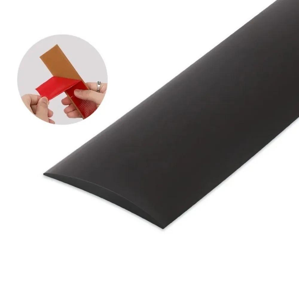 1pc 1m/3m Self-adhesive Floor Cover Strips Carpet Edge Trim Strip Floor Transition Door Threshold Gaps Door Bottom Sealing Strip