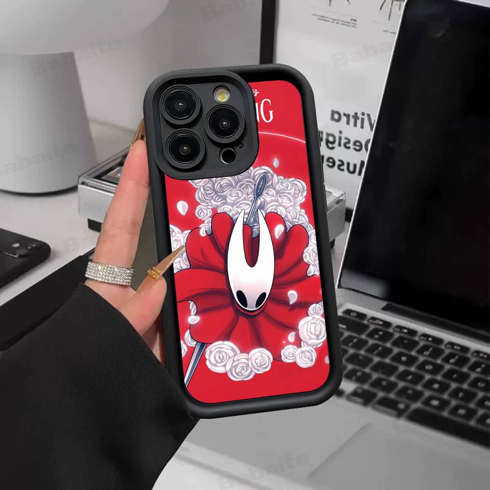 

Game H-Hollow K-Knight S-Silksong TPU Phone Cover For Iphone 17 16 15 14 13 12 11 Pro Max Plus Case Cover iPhone 17pro max