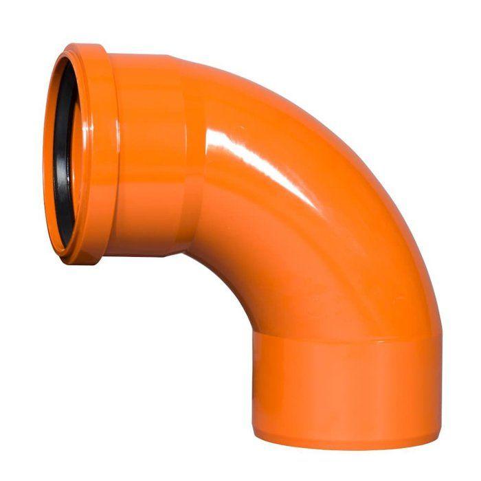 Coude PVC DN 110, 87 Degrés, Assainissement