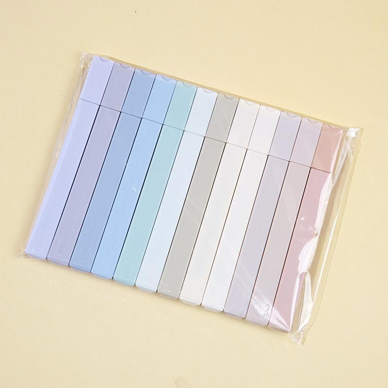 12 Colors Morandi Marker Pen Student Marker Fluorescent Pen Back To School Gifts Stationery Set DIY Hand Drawn Painting Art Pens
