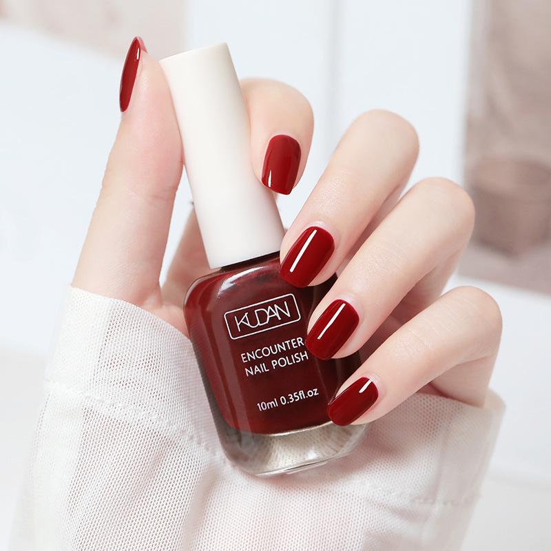 Long-Lasting Water-Based Peelable Nail Polish - No Lamp Needed, Quick-Drying, Colorfast, Perfect for Students and Salons.