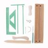 Great Stencils Bookbinding Ruler Set Cutter Guide Scrapbooking Tool Book Binding Kits  for Starter