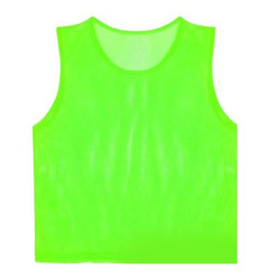 Gilet d'entraînement de mêlée Gilets d'entraînement d'équipe de football de football respirants pour les sports de plein air
