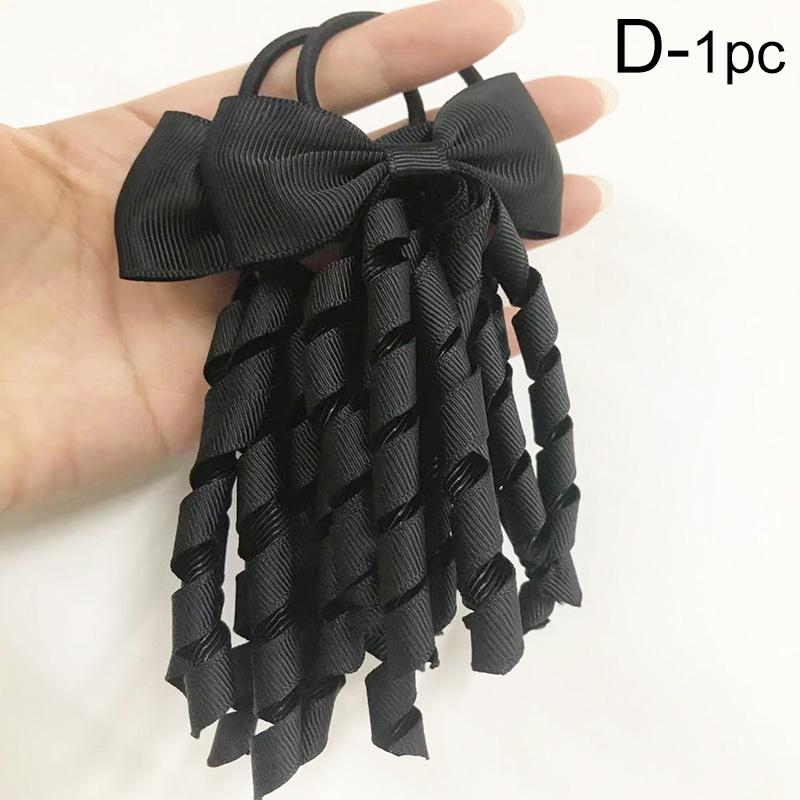 Girl Rubber Band Hair Rope Cheerleader Girl Hair Tie Hair Ring Ponytail Holder Bowknot Headdress