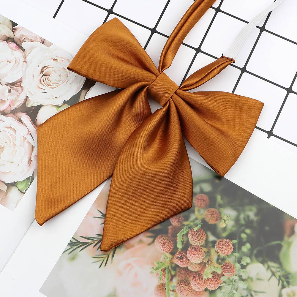 Perfect Match Colorful Women‘S Shirts Bowtie Ladies Girl School Wedding Party Bowknot Pink Bule Black Classic Butterfly Knot Suits Accessories