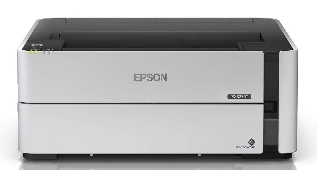 Epson Printer with Eco Tank A4 Monochrome Inkjet No Fax Function Low Running Cost For Telework PX-S270T