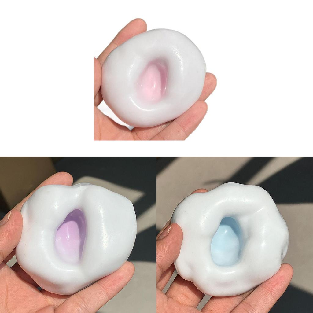 Silicone Stress Relief Ball With Slow Rebound For Kids And Adults Hand Therapy And Sensory Play