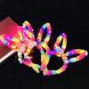 1Pc  Plush Glow Glow Ball Rabbit Hair Band Party Plush Glow Headwear