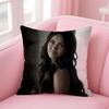 KKatherine Pierce Hit TV Drama Cushion Cover Pillowcase Short Plush Invisible zipper Room Sofa Cushion Cover