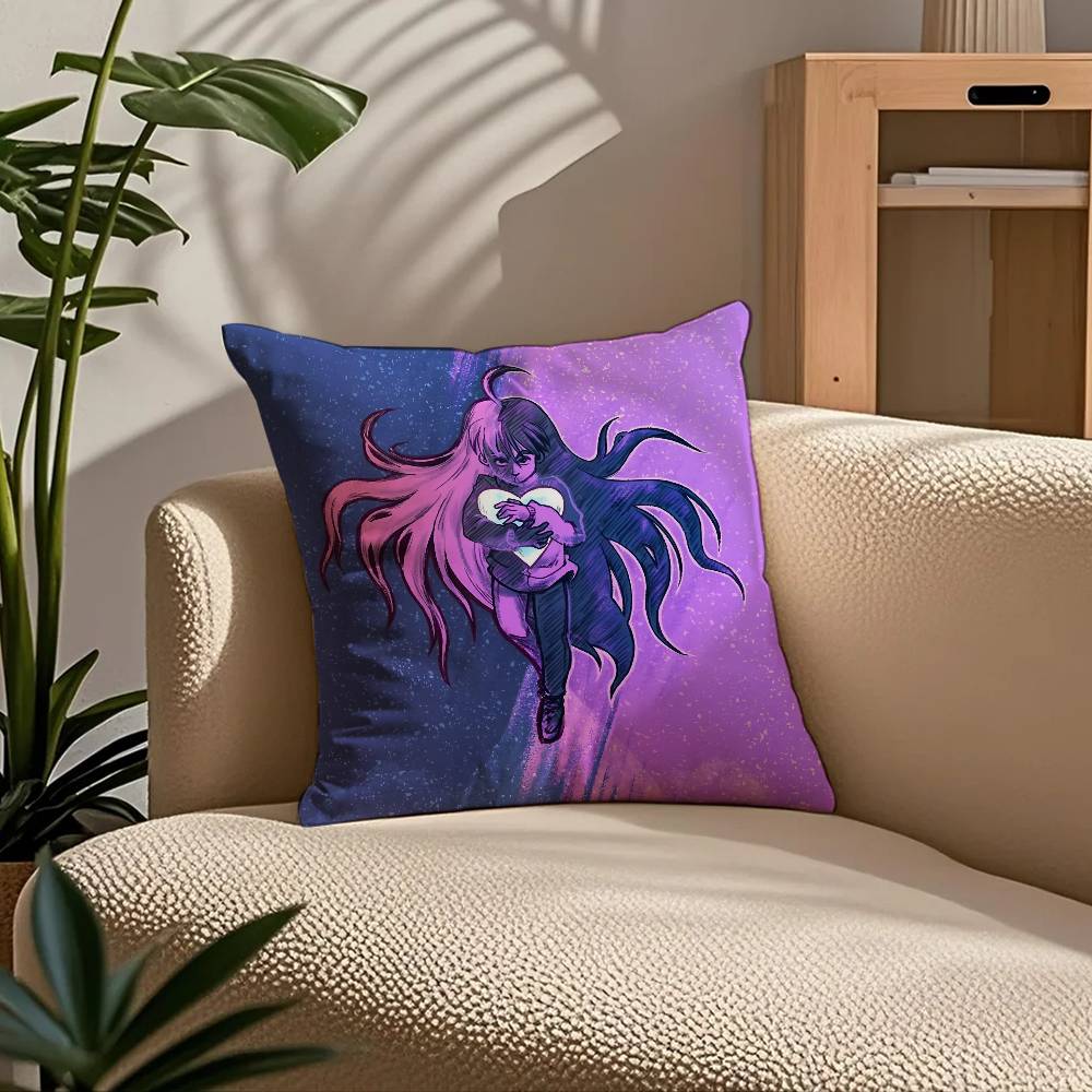 C-Celeste Game Funny Pillow Case Comfort Sofa Bed Silky elegant Invisible zipper Custom Decorative cushion cover