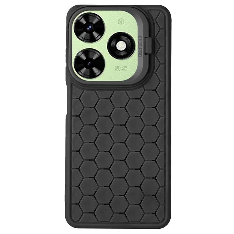 

For TECNO Spark 20C TPU Case Kickstand Phone Cover Heat Dissipation