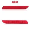 Rear Bumper Reflector Case Light Reflective for Honda CRV CR-V 2010 2011 33555SWAJ01 HO1184101 33505SWAJ01 HO1185101 Left Right