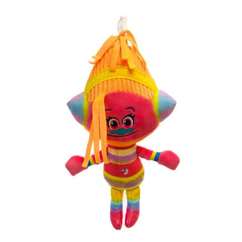 Dreamworks Movie Trolls World Tour Poppy Branch Barb Plush Doll Soft Toy Perfect For Kids
